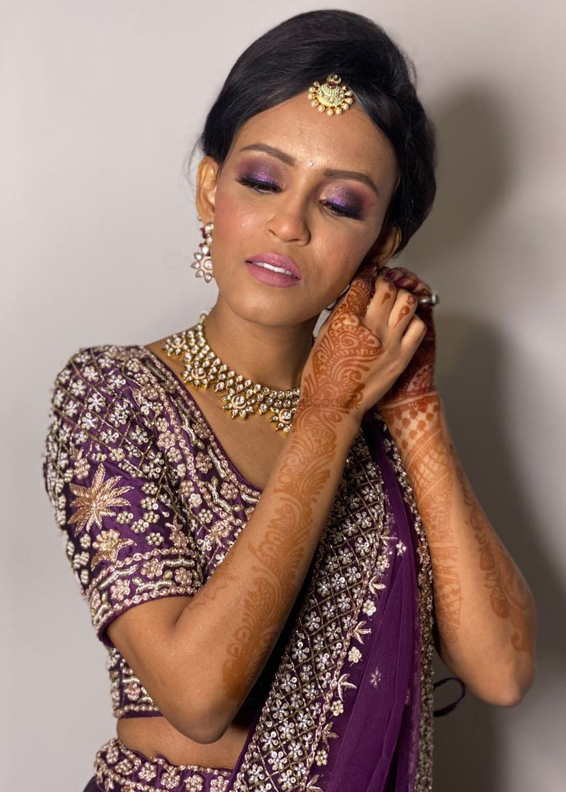 Professional reception makeup artist In Delhi NCR