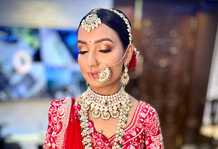 Top Indian Bridal Makeup Artist In Delhi NCR